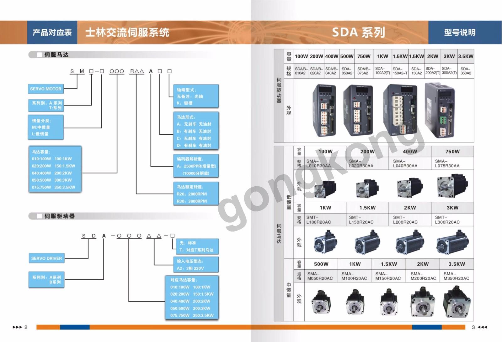 士林SDA&SDB型录_SDA&SDB_型录_中国工控网