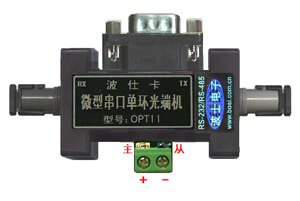 波仕电子 微型串口单环光端机OPT11