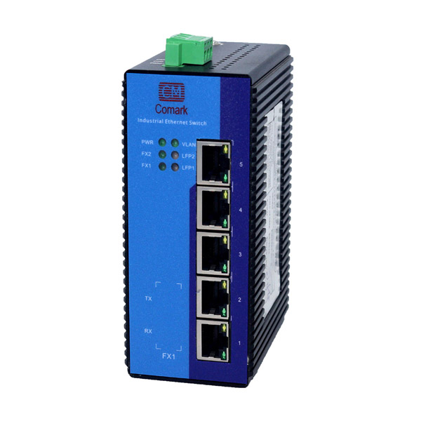  Shenzhen Xunji 5-port compact industrial Ethernet switch