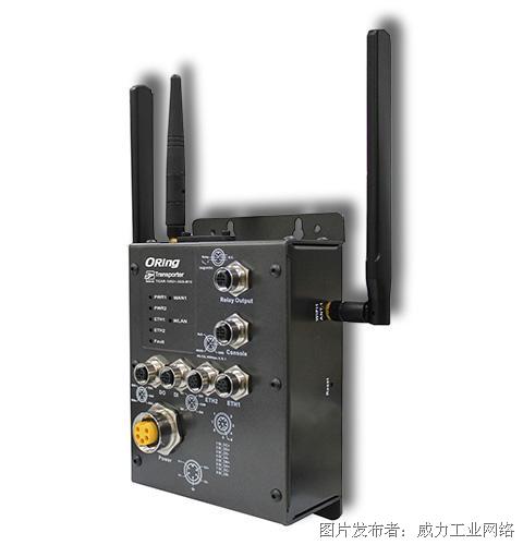 ORing TGAR-1062+-3GS-M12 - 工业级3G蜂窝网络VPN路由器，EN50155