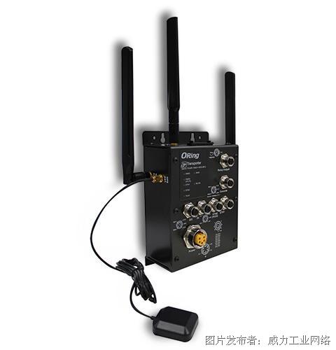 ORing TGAR-1062+-4GS-M12 - 工业级4G蜂窝网络VPN路由器，EN50155