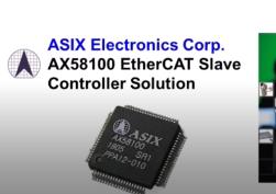 AX58100 EtherCAT从站控制芯片(无外部微控制器) 典型应用演示