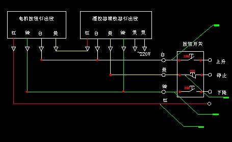 电机遥控起动线路图