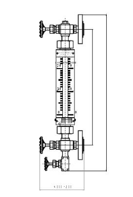 玻璃液位计安装图图片